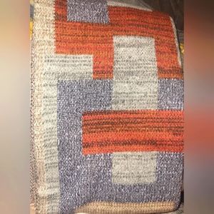 Swans Island Artisan Patchwork Throw 90×58 NEW